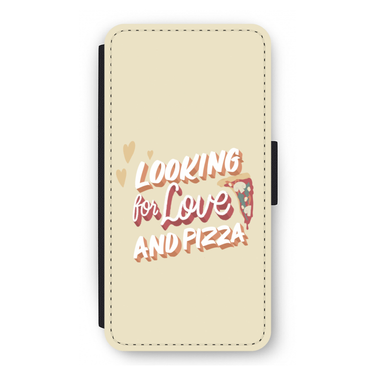 Pizza is the answer: iPhone 12 Pro Flip Hoesje