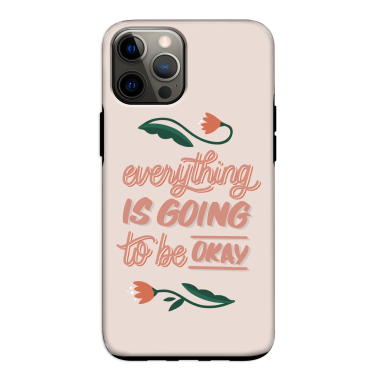 Optimistic flower girl: iPhone 12 Pro Tough Case