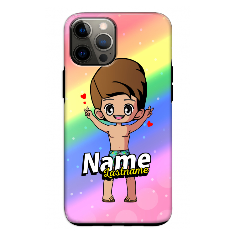 Chibi Maker man: iPhone 12 Pro Tough Case