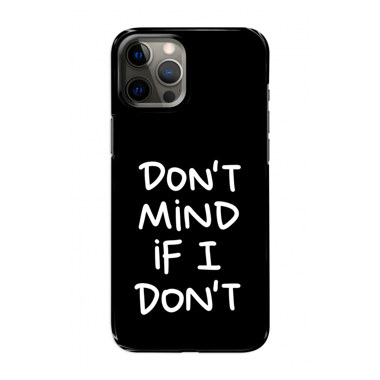 Don't Mind: Volledig geprint iPhone 12 Pro Hoesje