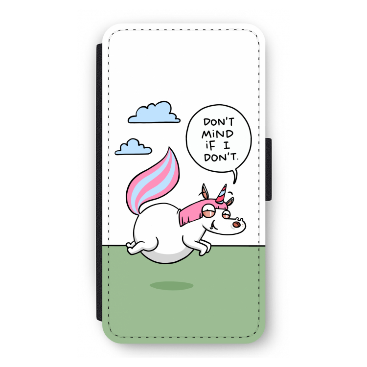 Unicorn: iPhone 12 Pro Flip Hoesje