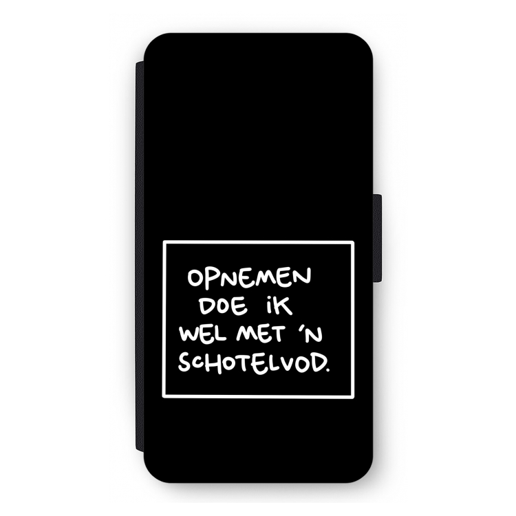 Schotelvod: iPhone 12 Pro Flip Hoesje