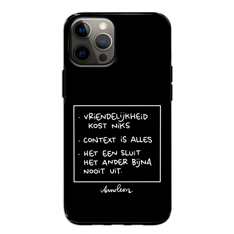 Mijn Motto's: iPhone 12 Pro Tough Case