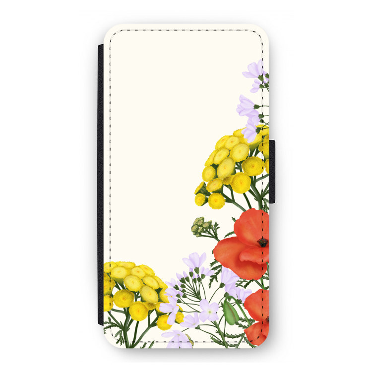 Wilde bloemen: iPhone 12 Pro Flip Hoesje