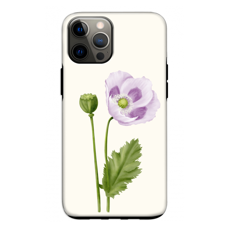 Purple poppy: iPhone 12 Pro Tough Case