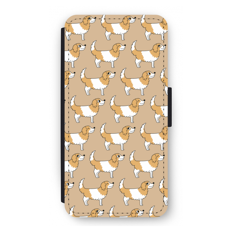 Doggy: iPhone 12 Pro Flip Hoesje
