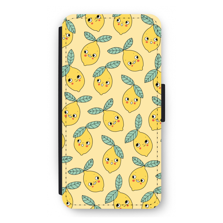 Citroenen: iPhone 12 Pro Flip Hoesje
