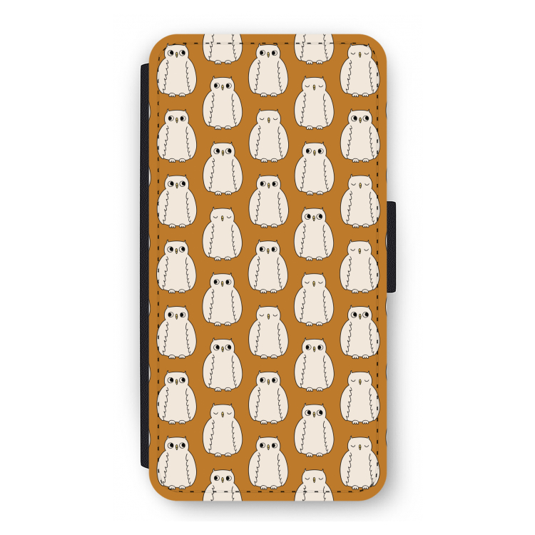 Uilen: iPhone 12 Pro Flip Hoesje