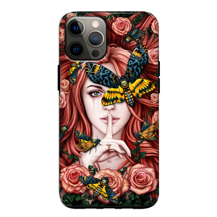 Lady Moth: iPhone 12 Pro Tough Case