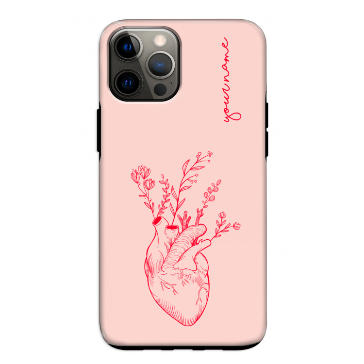 Blooming Heart: iPhone 12 Pro Tough Case