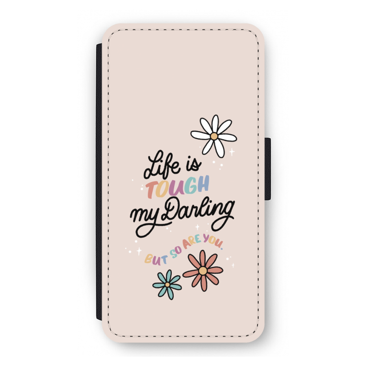 Tough Life: iPhone 12 Pro Flip Hoesje