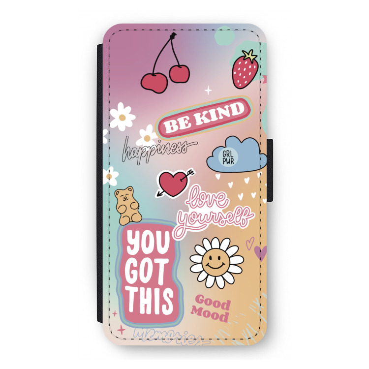 Positivity: iPhone 12 Pro Flip Hoesje