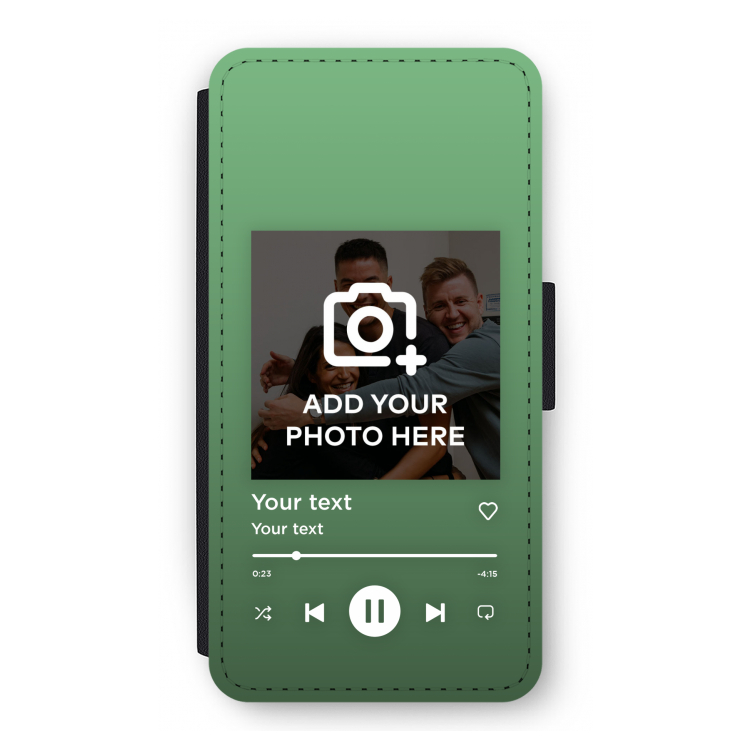 Music Player: iPhone 12 Pro Flip Hoesje