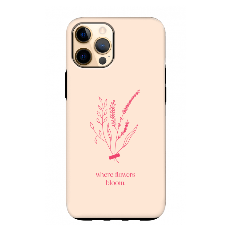 Where flowers bloom: iPhone 12 Pro Max Tough Case