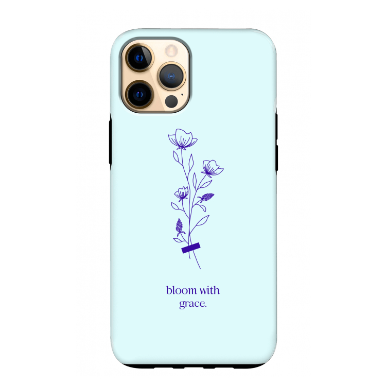 Bloom with grace: iPhone 12 Pro Max Tough Case