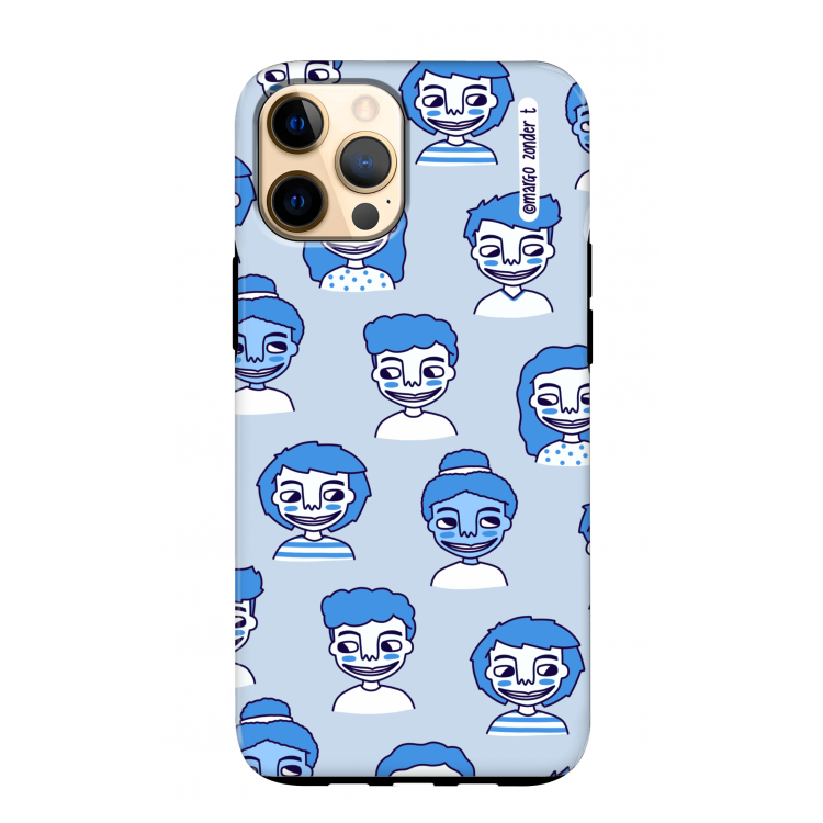 Gezichtjes: iPhone 12 Pro Max Tough Case