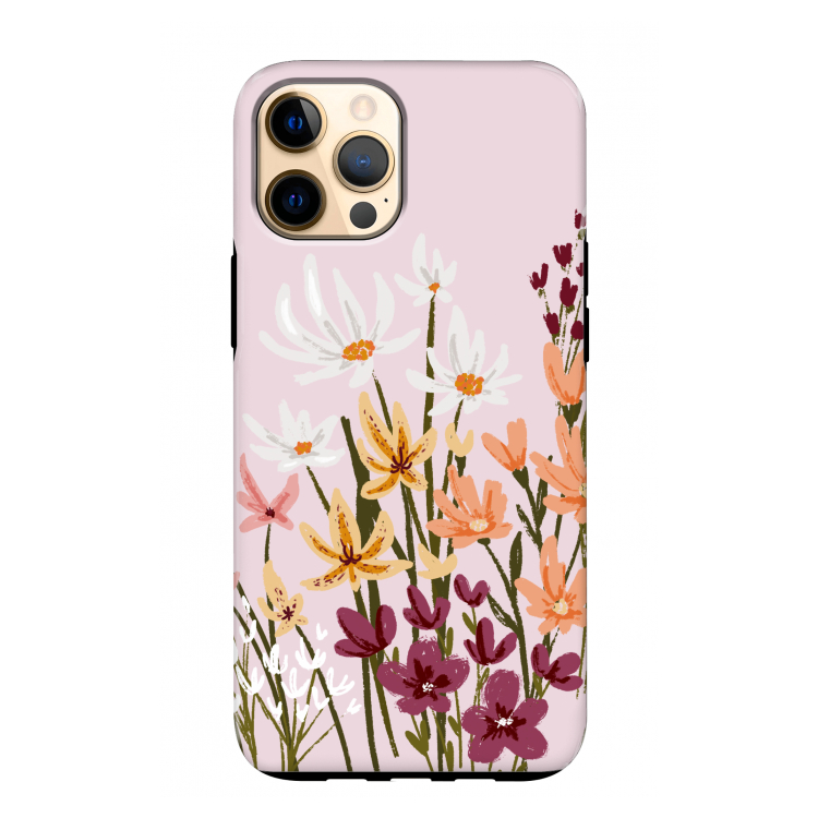 Painted wildflowers: iPhone 12 Pro Max Tough Case