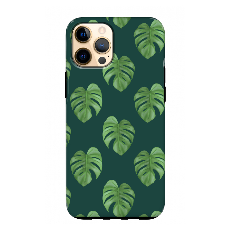 Monstera leaves: iPhone 12 Pro Max Tough Case