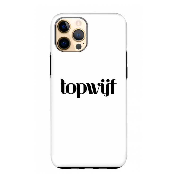 Topwijf Wit: iPhone 12 Pro Max Tough Case