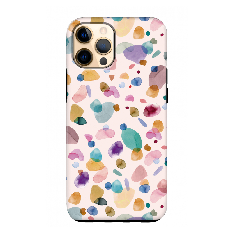 Terrazzo Memphis Pink: iPhone 12 Pro Max Tough Case