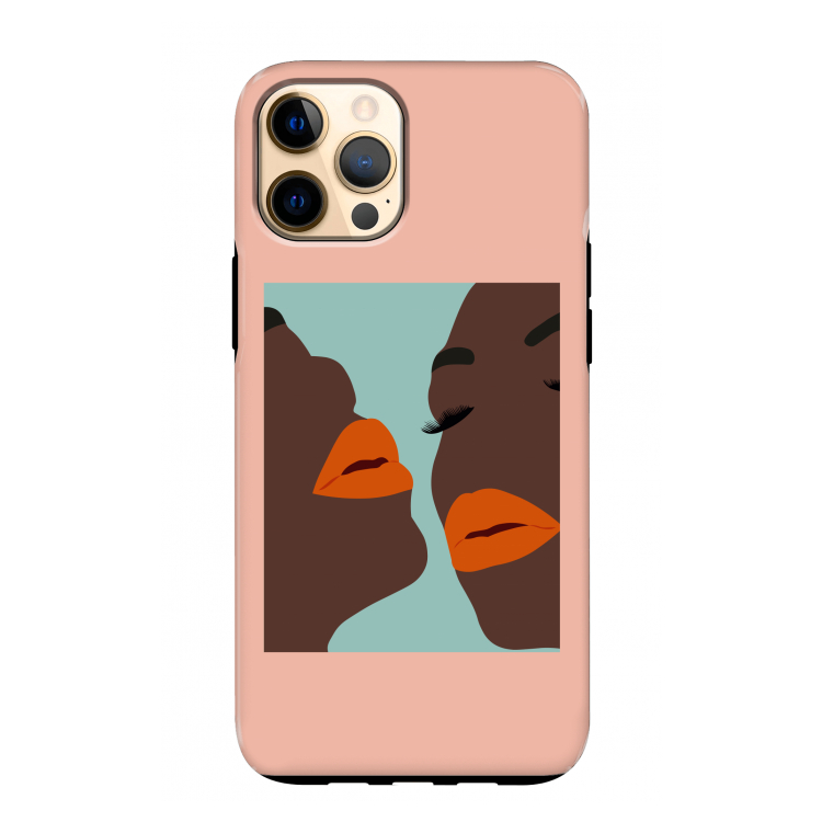 Orange lips: iPhone 12 Pro Max Tough Case