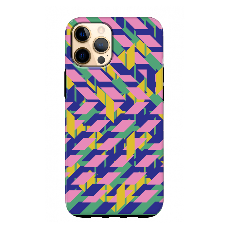 Skew Blush 1: iPhone 12 Pro Max Tough Case