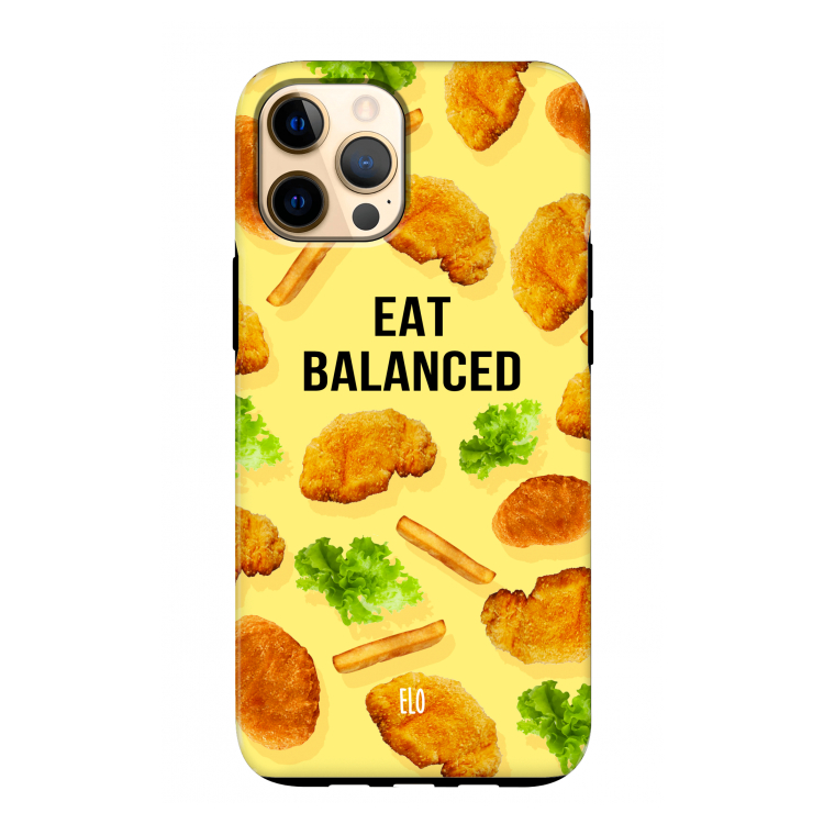 Eat Balanced: iPhone 12 Pro Max Tough Case