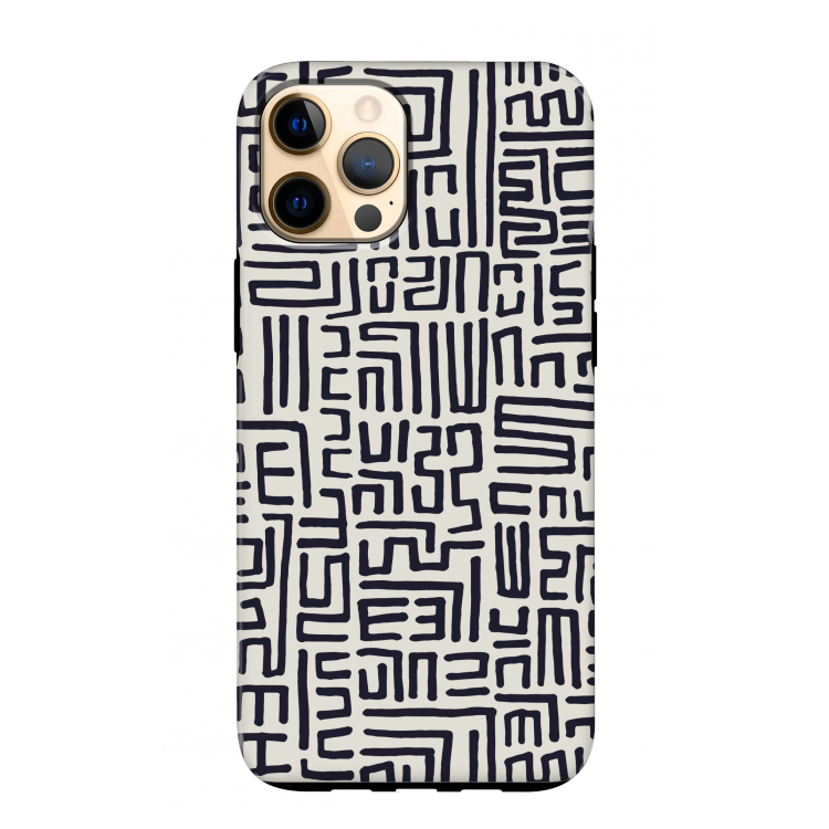 Moroccan Print: iPhone 12 Pro Max Tough Case