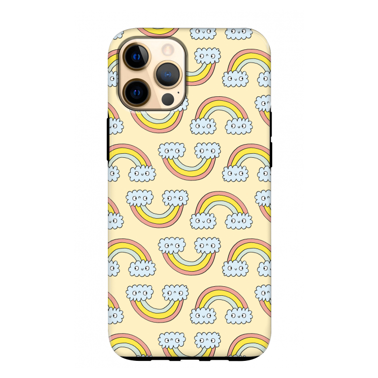 Regenboog: iPhone 12 Pro Max Tough Case