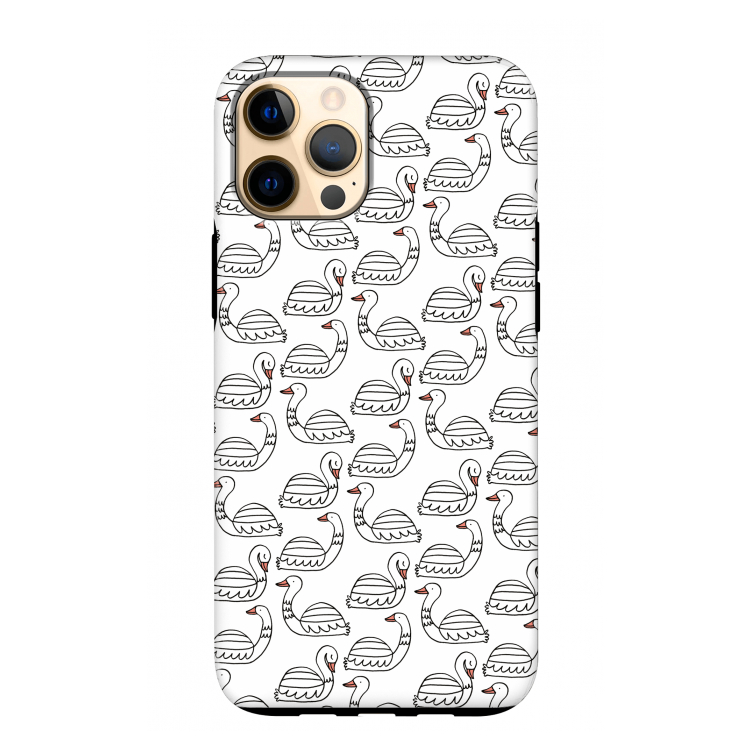 Zwanen: iPhone 12 Pro Max Tough Case