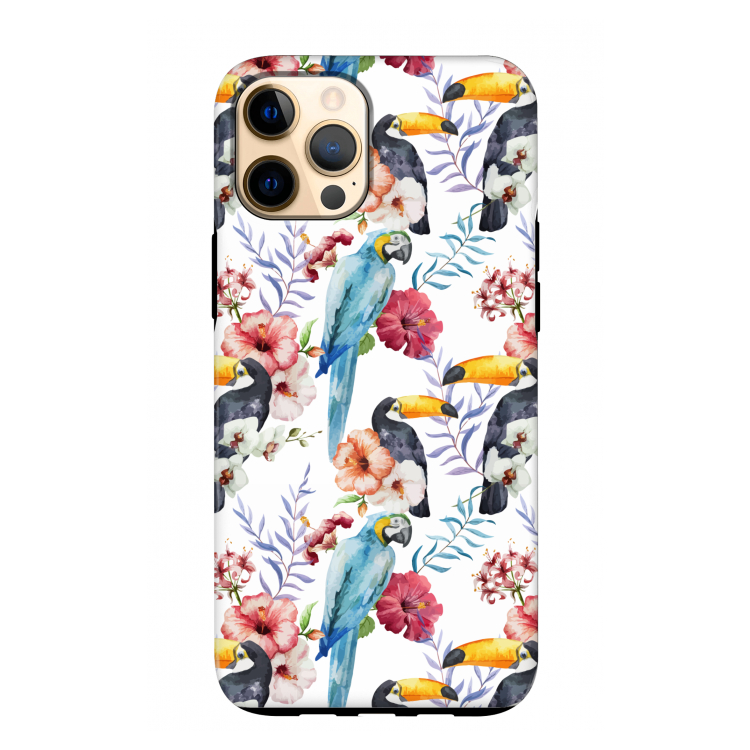 Bloemen tukan: iPhone 12 Pro Max Tough Case