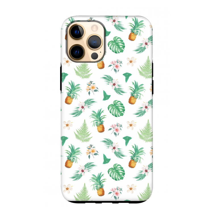 Ananas bladeren: iPhone 12 Pro Max Tough Case