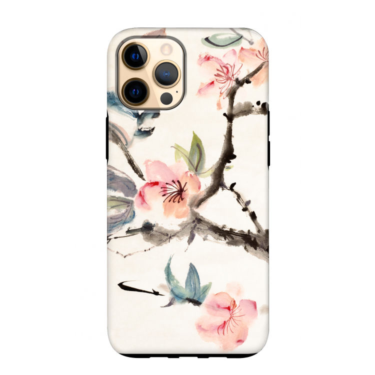 Japanse bloemen: iPhone 12 Pro Max Tough Case