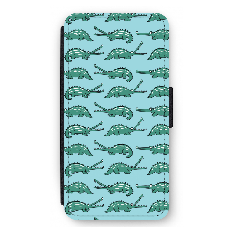 Kroko: iPhone 12 Pro Max Flip Hoesje