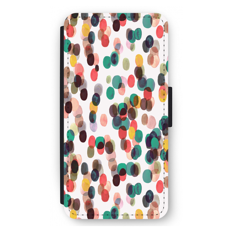 Tropical Dots: iPhone 12 Pro Max Flip Hoesje
