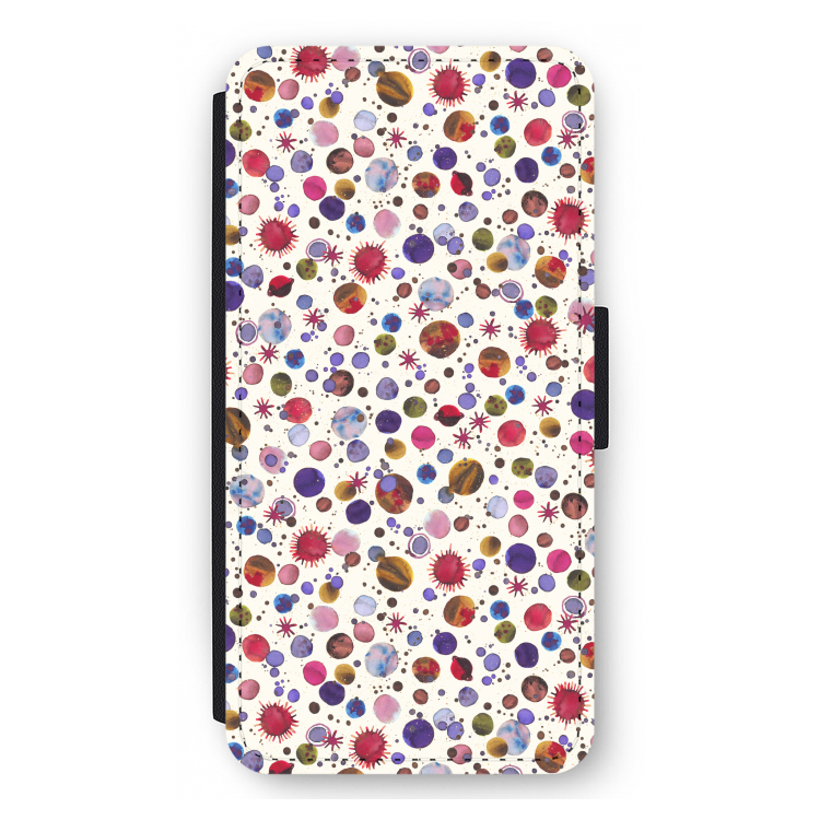 Planets Space: iPhone 12 Pro Max Flip Hoesje