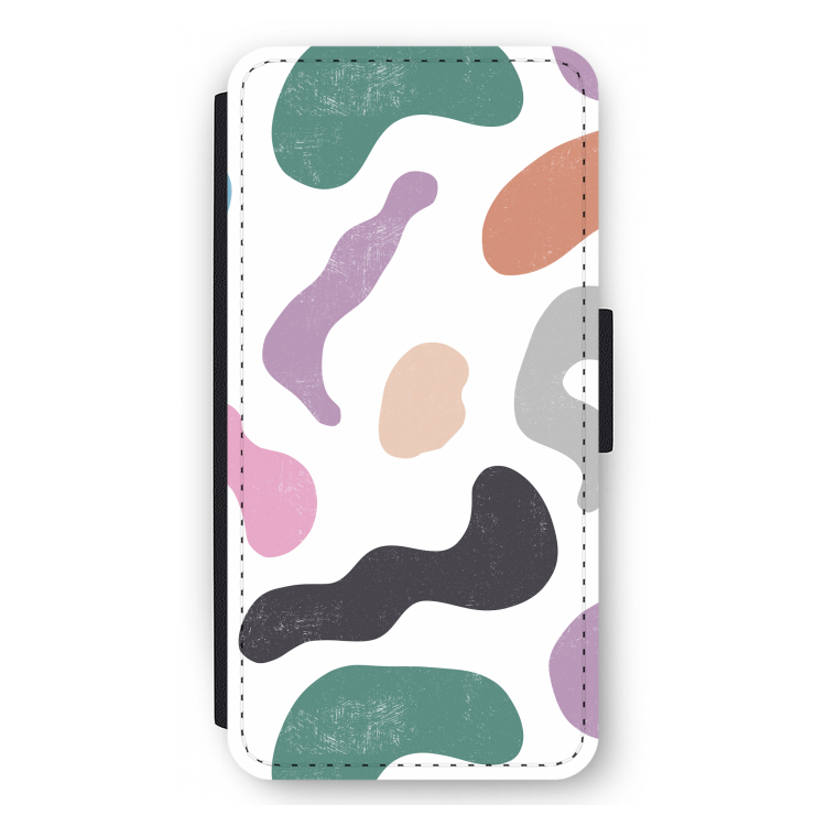 Memphis Shapes: iPhone 12 Pro Max Flip Hoesje