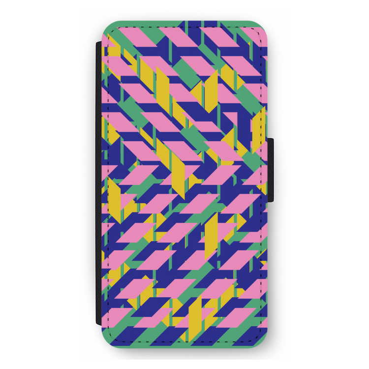 Skew Blush 1: iPhone 12 Pro Max Flip Hoesje