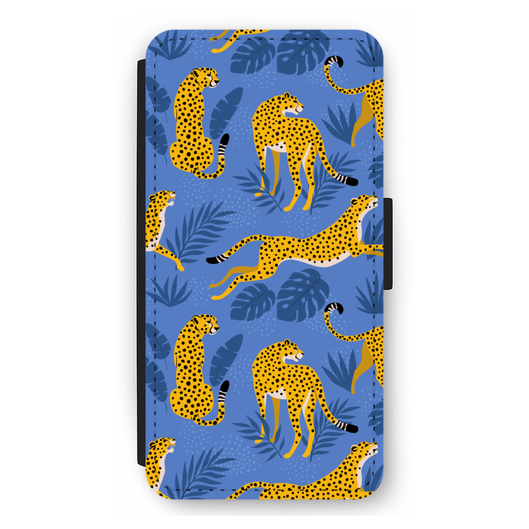 Luipaard: iPhone 12 Pro Max Flip Hoesje