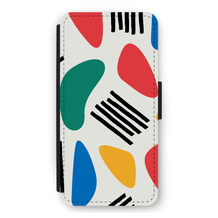 Illustratieve pop 1: iPhone 12 Pro Max Flip Hoesje