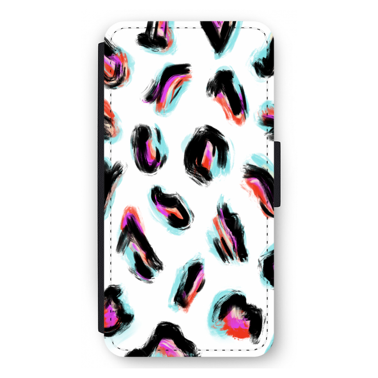 Cheetah color: iPhone 12 Pro Max Flip Hoesje
