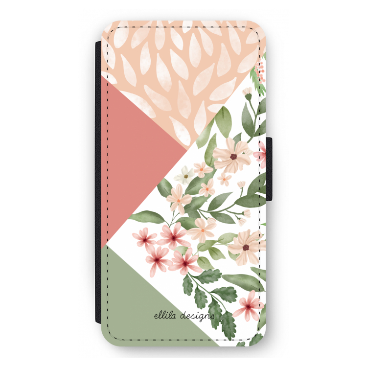 Sweet heaven geometrics: iPhone 12 Pro Max Flip Hoesje