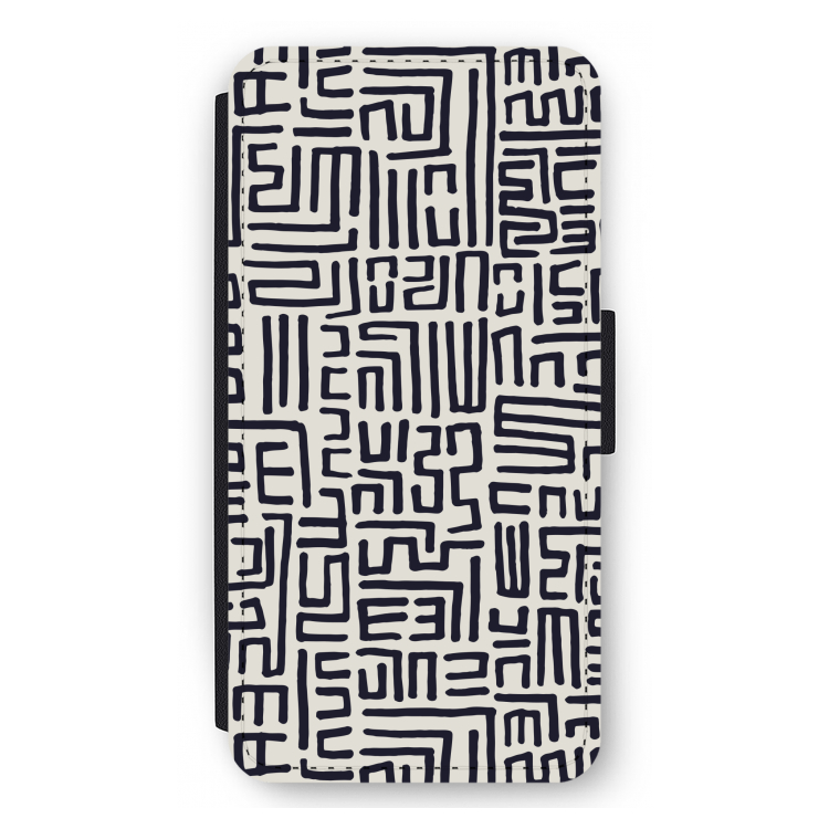 Moroccan Print: iPhone 12 Pro Max Flip Hoesje