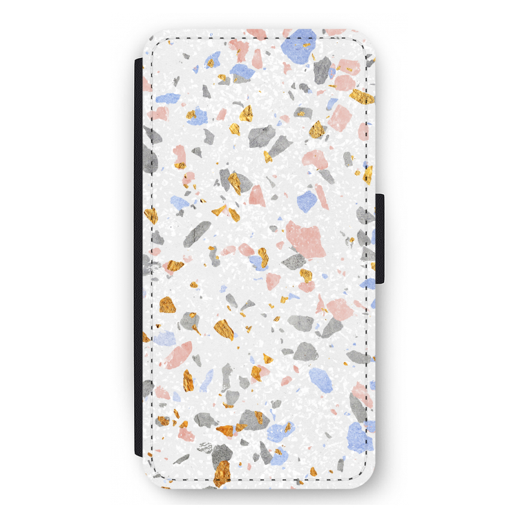 Terrazzo N°8: iPhone 12 Pro Max Flip Hoesje