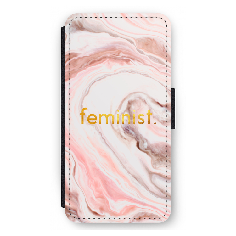 Feminist: iPhone 12 Pro Max Flip Hoesje