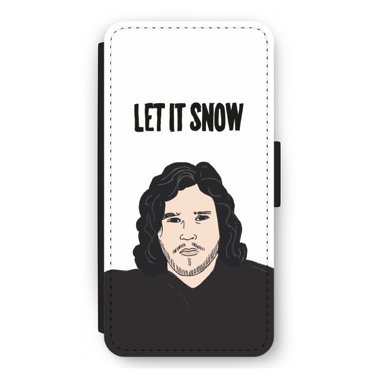 Let It Snow: iPhone 12 Pro Max Flip Hoesje