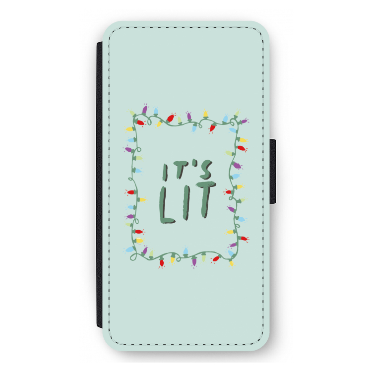 It's Lit: iPhone 12 Pro Max Flip Hoesje