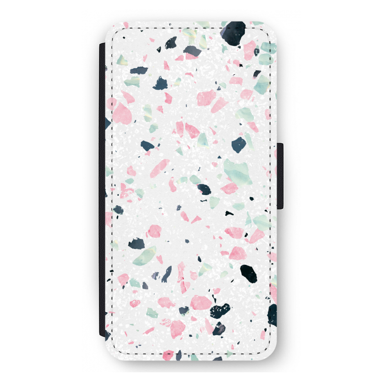 Terrazzo N°3: iPhone 12 Pro Max Flip Hoesje