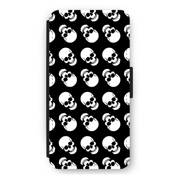 Musketon Skulls: iPhone 12 Pro Max Flip Hoesje