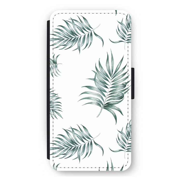Simple leaves: iPhone 12 Pro Max Flip Hoesje